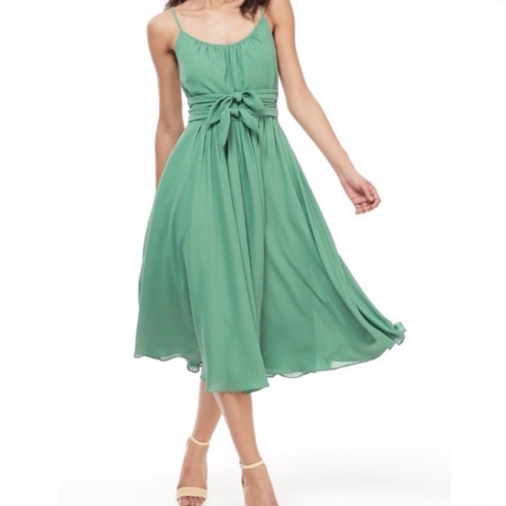 Gal meets glam Elsie Tie waist midi dress